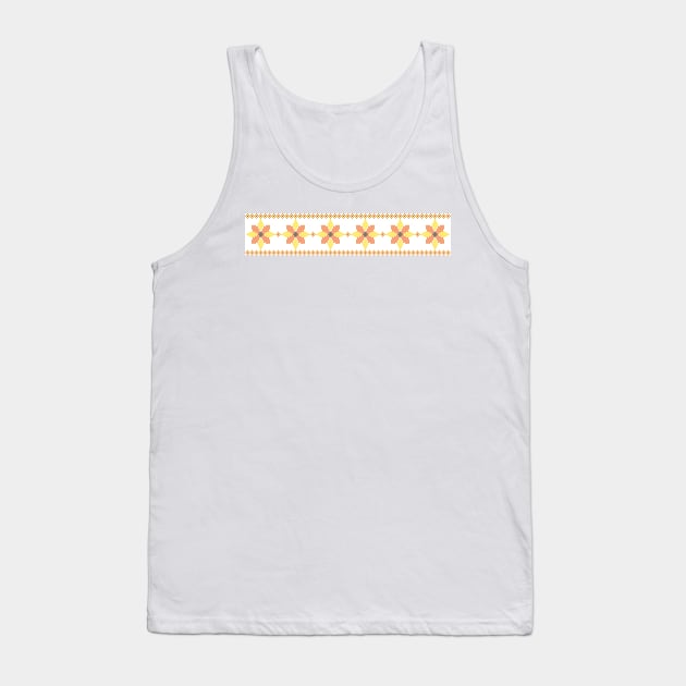 Romanian traditional motif Tank Top by NxtArt